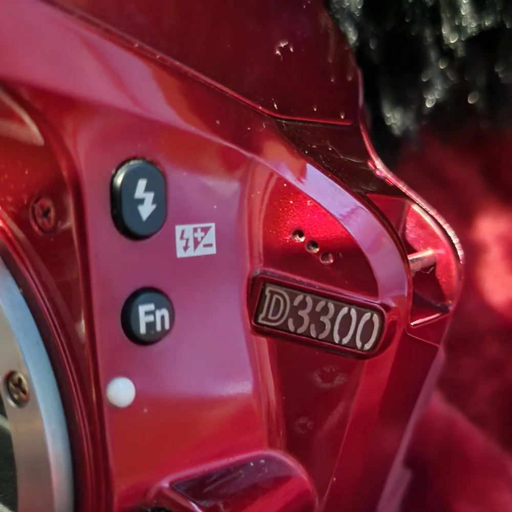 Nikon D3200 Red Digital Camera